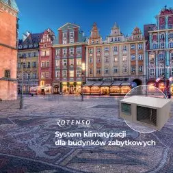 System klimatyzacji dla zabytków Rotenso RVF V- Stage