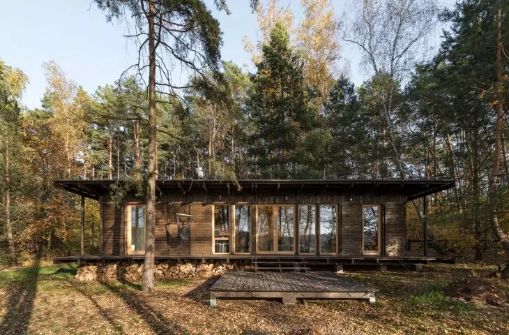 Forest Gazebo. A private retreat in the Notecka Forest