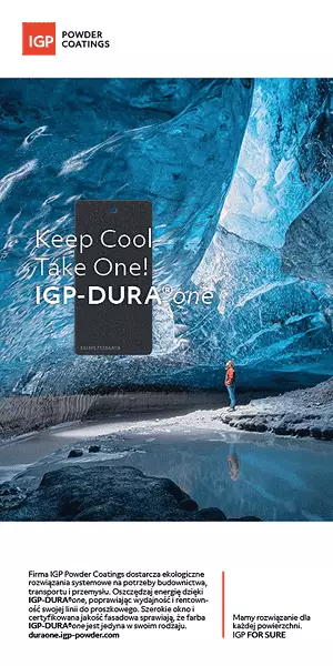 IGP-DURA®one 56 – system powlekania proszkowego dla wszystkich potrzeb