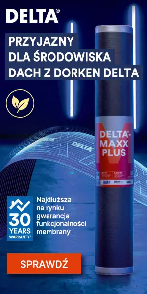 DELTA®-MAXX PLUS - przyjazny dla środowiska dach z DORKEN