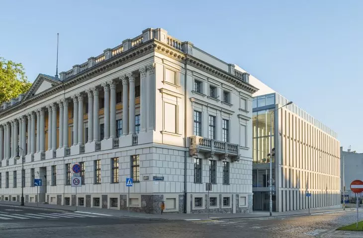 Biblioteka Raczyńskich w Poznaniu fot.: Juliusz Sokołowski © JEMS Architekci
