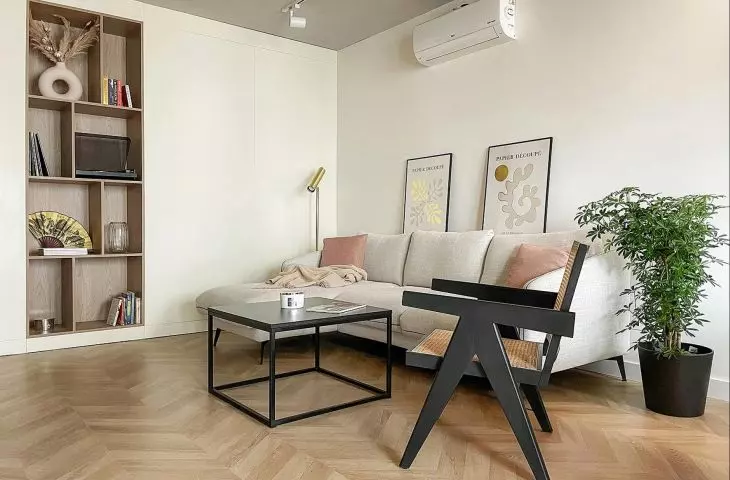 This style combines Scandinavian and Asian influences © AMJ Studio