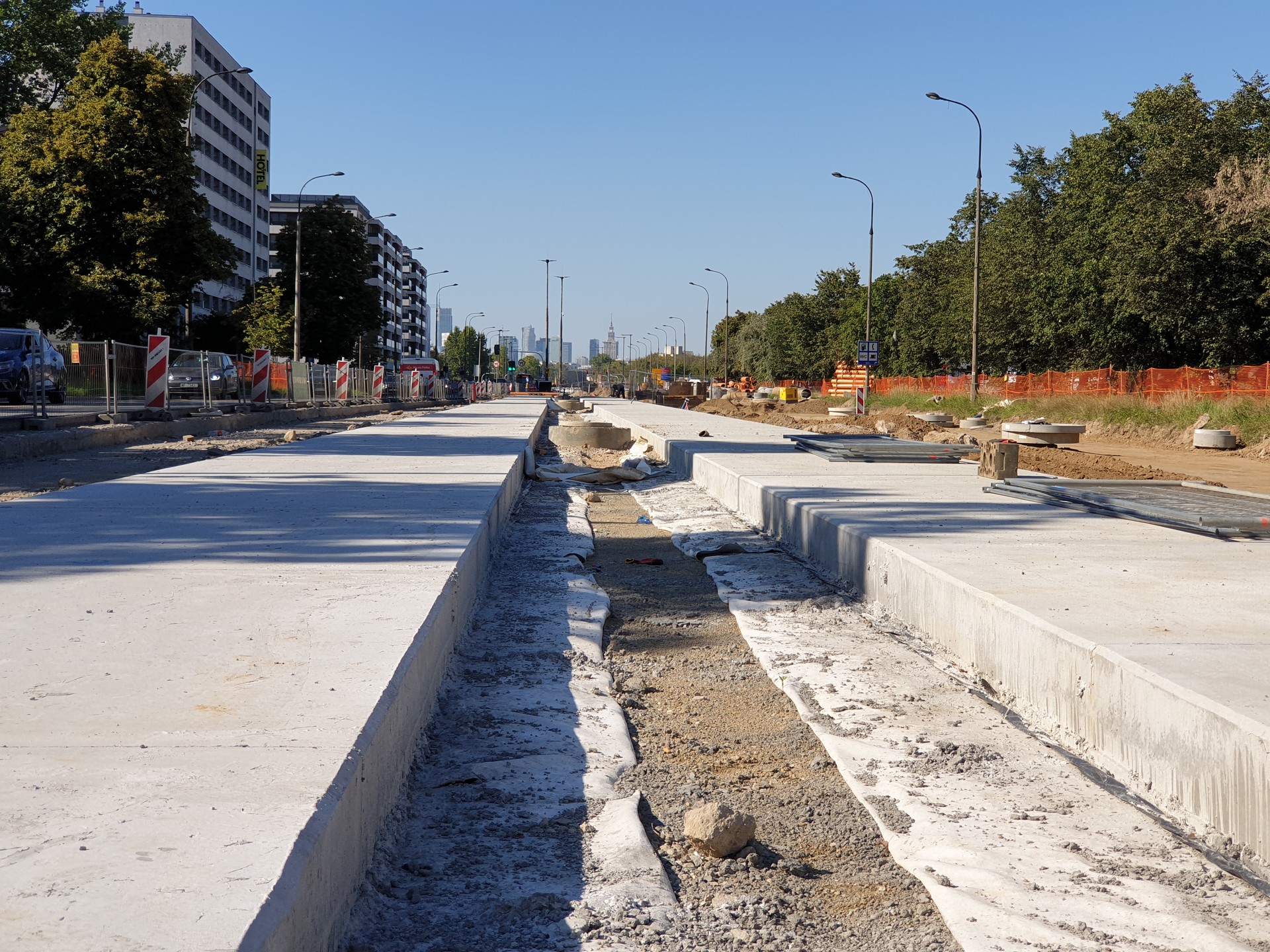 Włókna strukturalne Forta-Ferro – Trasa Wilanowska