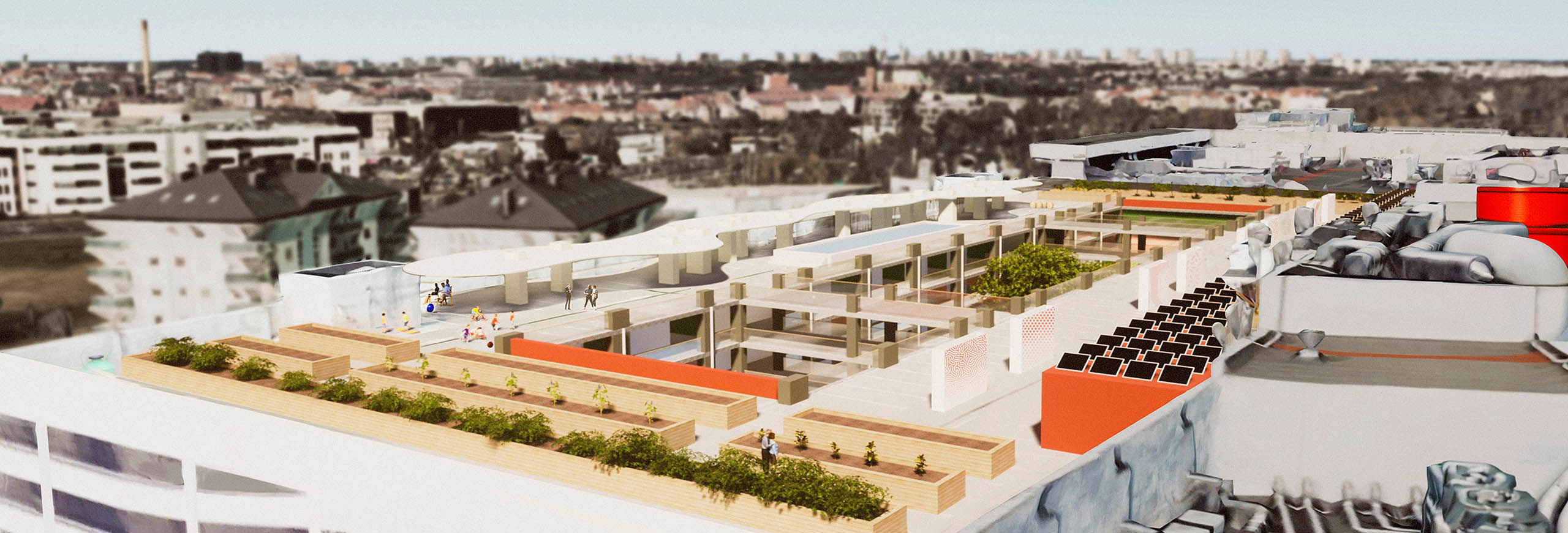 Projekt rewitalizacji galerii handlowej Malta w Poznaniu