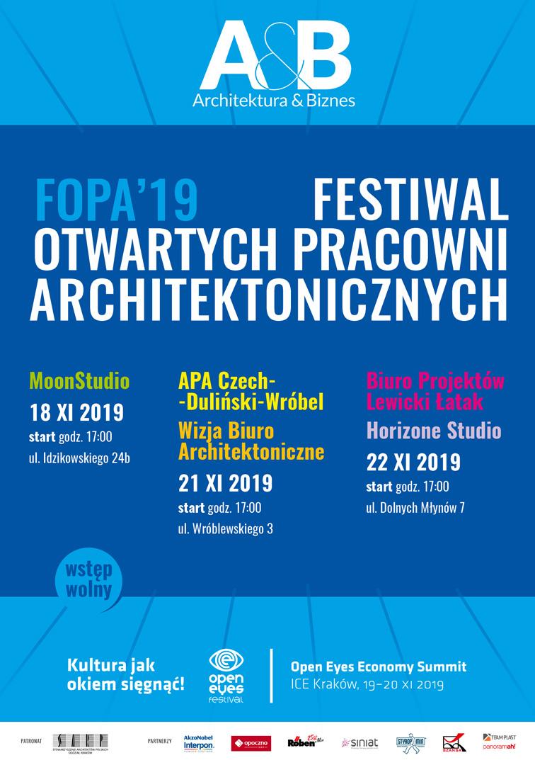 organizaorzy i partnerzy
FOPA2019