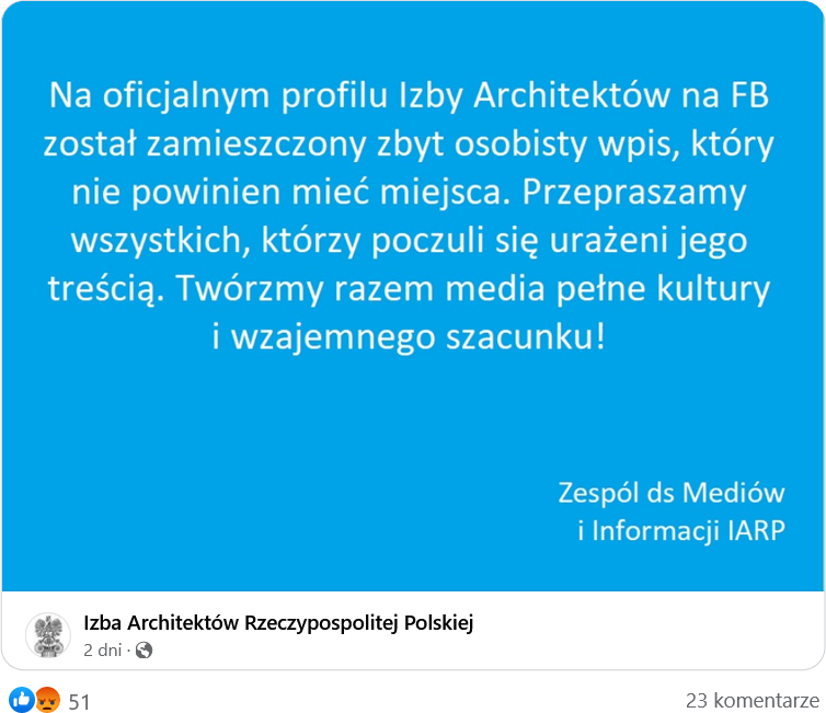 Zobacz komentarze i dyskusję na FB.
