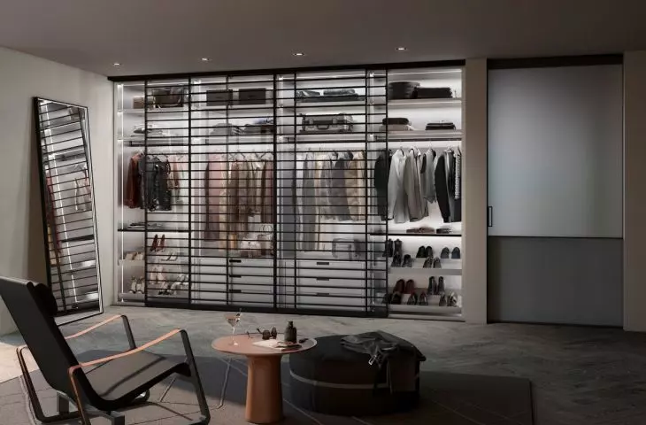 Closet with stiles 