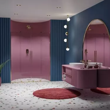 Bathroom in color