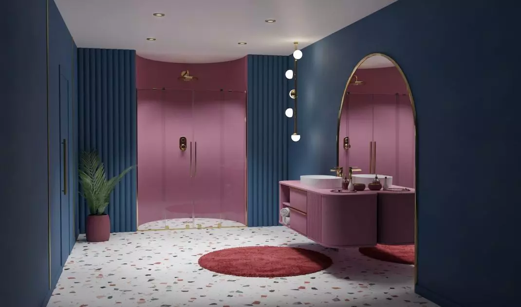 Bathroom in color