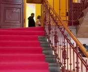 Entrance to the toy clinic from the stairs