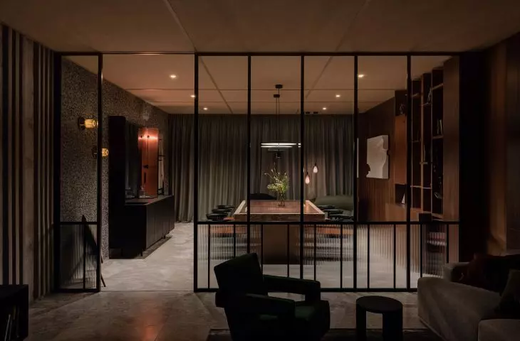 stylish interiors in Opacka apartment building in Gdańsk