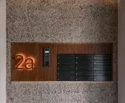 building entrance area