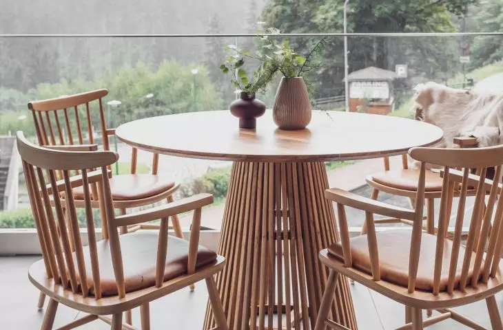 The inspiration for the interior was the Sudeten nature
