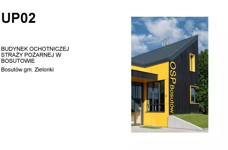 Budynek Ochotniczej Straży Pożarnej w Bosutowie