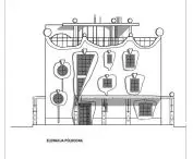 Dom dla Bezdomnych w Jaworznie, projekt inspirowany twórczością Hundertwassera