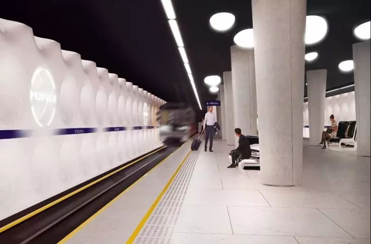 Nowe stacje metra w centrum Warszawy, wizualizacje