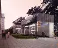 New metro stations in the center of Warsaw, visualizations