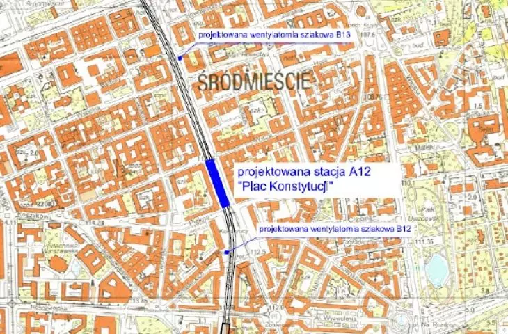Nowe stacje metra w centrum Warszawy, wizualizacje