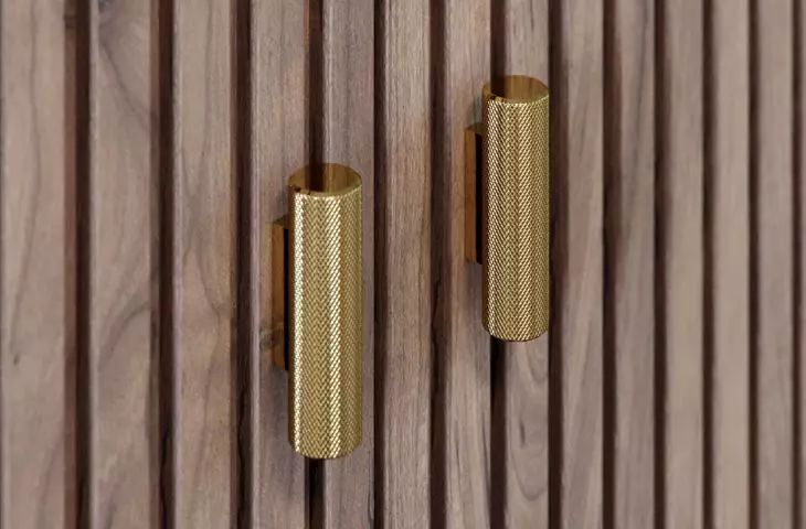 AZURA collection - gold line. Furniture handles