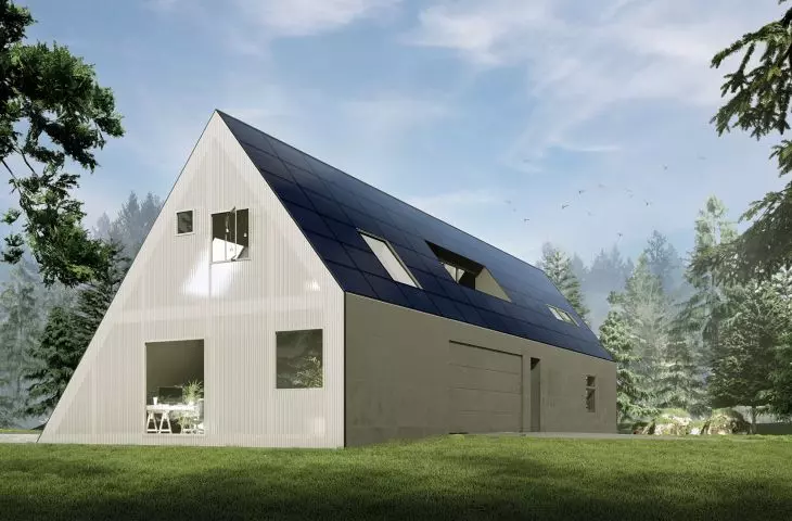 Glass-glass modules ensure durability and aesthetics of SunRoof roof