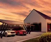 SunPort - a modern photovoltaic shed from SunRoof