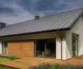 Single-family house in Niwki - roof panel NA RĄBEK, gutter system NIAGARA - contractor DEKPOL Mirosław Szwarc