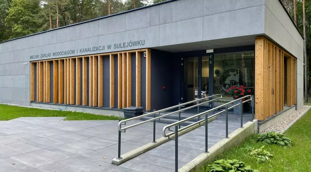 Siedziba Miejskiego Zakładu Wodociągów i Kanalizacji w Sulejówku