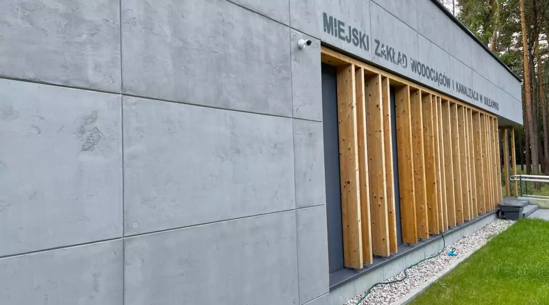 Siedziba Miejskiego Zakładu Wodociągów i Kanalizacji w Sulejówku