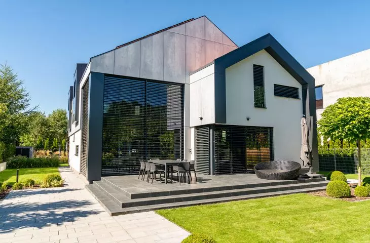 Large glazing and panoramic terrace windows have become a symbol of modern construction