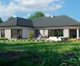 Single-family house with Como modular metal roofing tiles