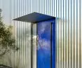 3D Pattern No. 51 in Cobalt Blue + Black Matte + Toro black pochytte