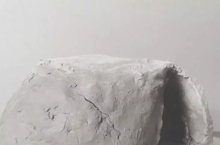 Pavilion made of clay