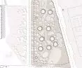 Cultural Zone landscaping project, site development plan