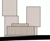 Landscaping project of the Cultural Zone, urban cross-section
