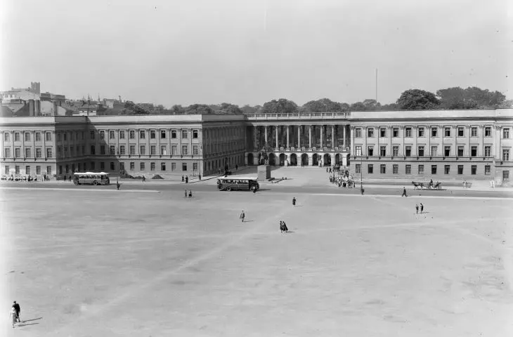 Pałac Saski w 1934 roku