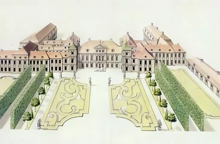 Oryginalny wygląd prawdziwego Pałacu Saskiego