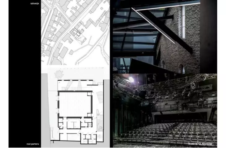 Przebudowa kinoteatru Wrzos na siedzibę Teatru KTO
