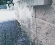 Wykno - square by POSIADALO, WATERFLOW™ graphite