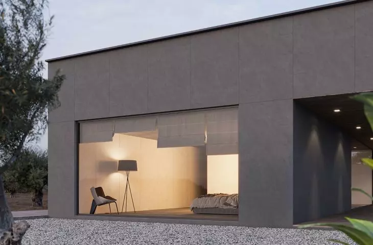 Facade: Dekton Micron from the Kraftizen collection