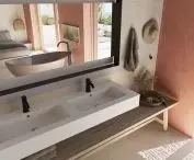 Umywalki podblatowe Integrity, model Evita (Silestone Blanco Zeus)