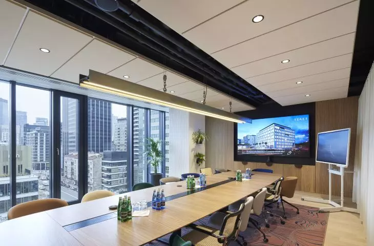 Echo Investment office, Browary Warszawskie, Warsaw System: Ecophon Focus Ds