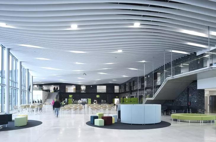 Kurikka Campus, Finland System: Ecophon Solo Baffle Wave