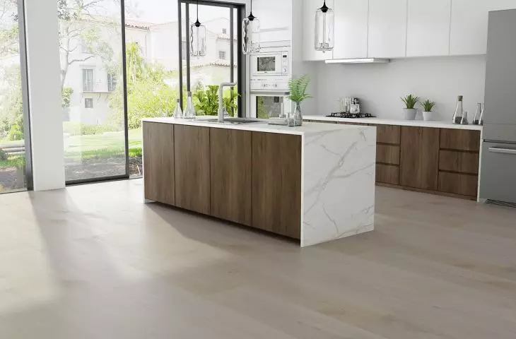 SPC Floor Panel - Cut Oak White