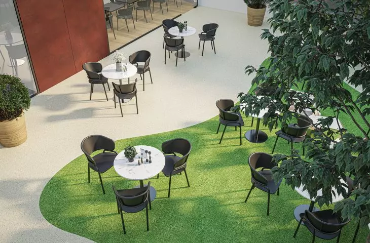 Retail – ściany Altro Whiterock, podłogi – Altro Orchestra i Orchestra Custom