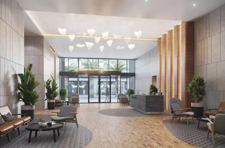 Hotel – podłogi – Altro Ensemble LVT, Altro Orchestra Custom (drukowana)