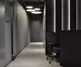 Titanium-zinc finish in office space