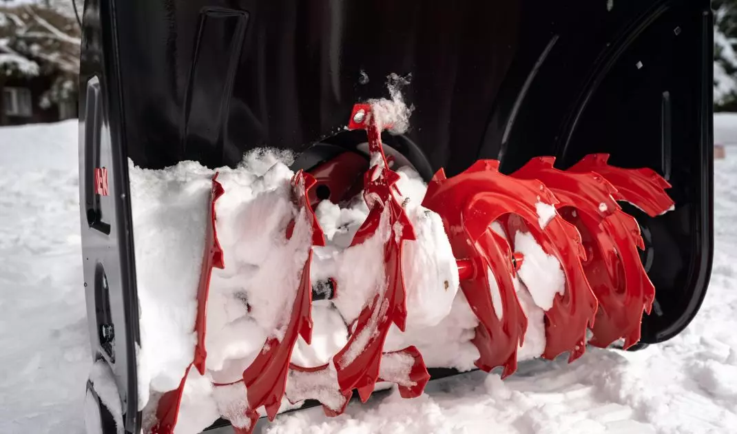 Operation of the snowblower