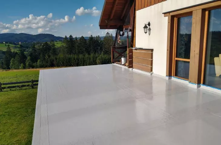 Terrace waterproofing