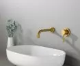 DEN-BPU.110 GOLDEN HAPPENED (MAT) - basin mixer for concealed installation.