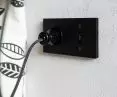 Power socket with dual USB charger (Simon 100)